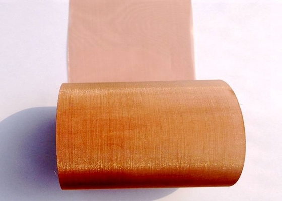 150X150망사 구리에 의하여 길쌈되는 철망사, 0.065mm 정밀한 구리 망사형 화면
