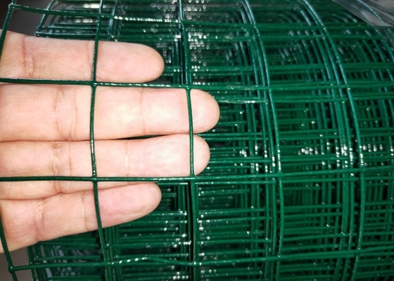 녹색 PVC 코팅 용접 와이어 메쉬 펜싱