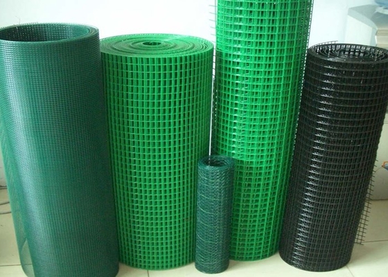 녹색 PVC 코팅 용접 와이어 메쉬 펜싱