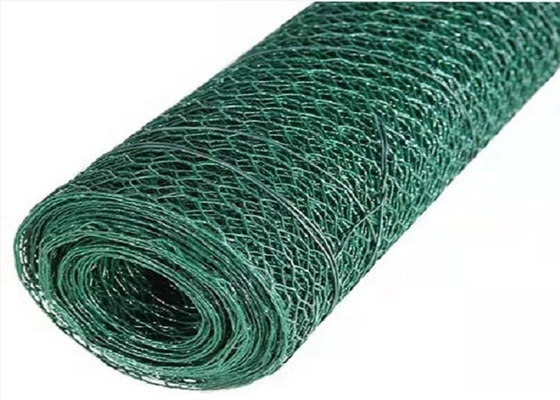 PVC 입히는 6각형 철망사 0.6mm - 4.4mm 6각형 플라스틱 메시
