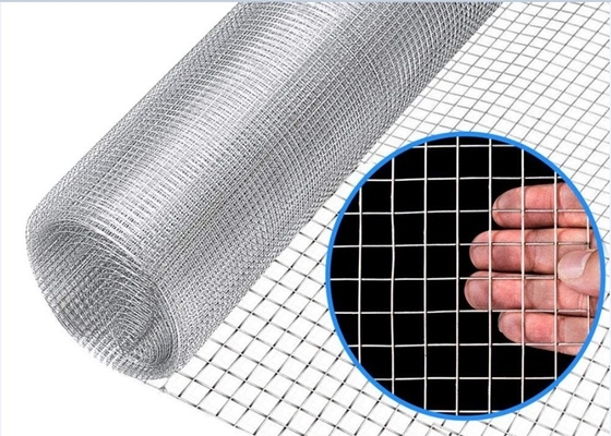 316 스테인리스 용접된 철망사 30m 길이 1/2&quot; x1/2&quot; 보호를 위한 오프닝