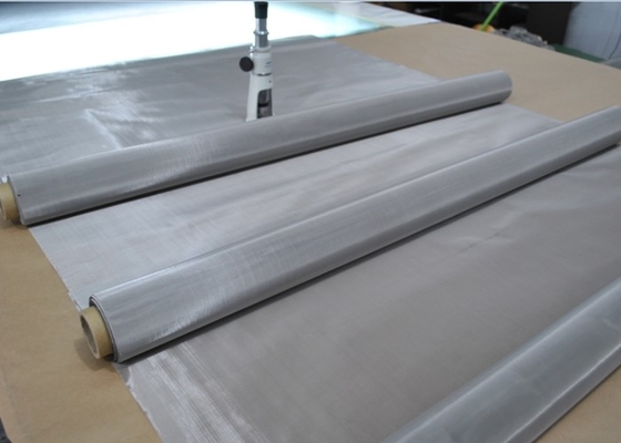 150X150 메시 스테인리스 철사 피복 평직 0.05mm 0.065mm