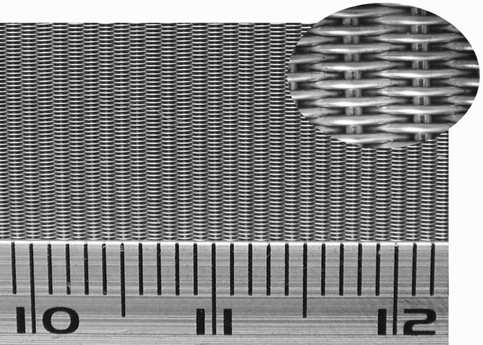 24×110 메쉬 Ss 304 와이어 메쉬 Dia 0.355×0.25mm 120 마이크론 첩직 철망